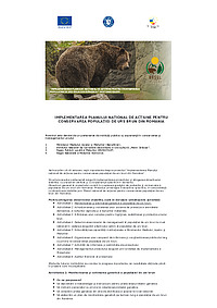 IMPLEMENTAREA PLANULUI NAȚIONAL DE ACȚIUNE PENTRU
CONSERVAREA POPULAȚIEI DE URS BRUN DIN ROMÂNIA, știre din 11 decembrie 2023, de pe site-ul ursulbrunsinoi.ro