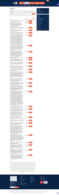 Captură de ecran pentru arhiva 'Hotărârile Autorității Deliberative', de pe site-ul Primăriei Sectorului 4. Fiecare pagină a arhivei conține 3 filtre disponibile pentru căutarea în arhivă (denumire, număr, data ședinței) și afișează 30 de hotărâri. Arhiva are 126 de pagini în total.