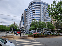 Stația de tramvai Nerva Traian (pe bulevardul Octavian Goga), nemodernizată, fotografiată pe 25 aprilie 2024.