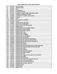 Document PDF publicat pe site-ul Ministerului Muncii, ce reprezintă lista ocupațiilor COR în ordine alfabetică, la data de 12.12.2024.