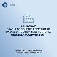 Măsuri de relaxare pentru litoral, valabile de la 1 iunie 2021