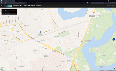 monitor cîmp electromagnetic
