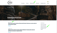 Captură de ecran de pe website-ul Curții de Conturi a României, pagina Rapoarte de audit, categoria Solicitate de Parlament. Ultimul raport de acest fel datează din 2021.