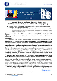 'Raportul de diagnostic al educației și cercetării din România' (Raportul QX), publicat de Daniel David pe 19 mai 2025, în calitate de ministru al Educației.